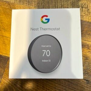 Google Nest Thermostat, Charcol